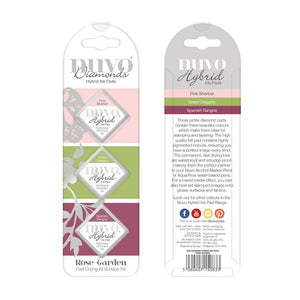 Nuvo - Diamond Hybrid Ink Pads - Rose Garden - 83n - tonicstudios