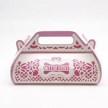 Load image into Gallery viewer, Tonic Studios Die Cutting Dainty Floral Handbag Die Set - 4977E
