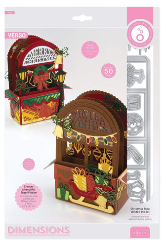 Tonic Studios Die Cutting Tonic Studios - Christmas Shop Window Die Set - 4106E